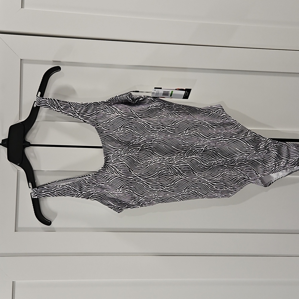 Nicole Miller Black & White Swimsuit